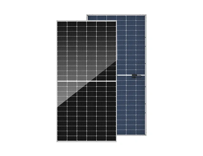 580W Half-Cell N-type Bifacial Module With Dual Glass Mono Solar Panels