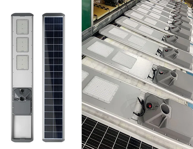 all in one solar led street light manufacturers
