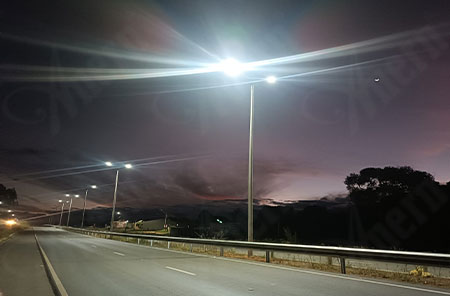 Brazil 2000 sets of AN-SL-X Urban Main Road Solar Street Light Project